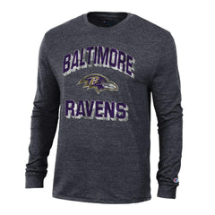 Baltimore Ravens Ultimate Tri-Blend Long Sleeve T-Shirt | NFL New