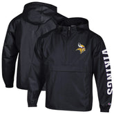 Minnesota Vikings Packable Windbreaker Half-Zip Jacket | NFL Online