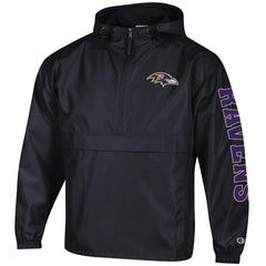 Baltimore Ravens Packable Windbreaker Half-Zip Jacket | NFL New