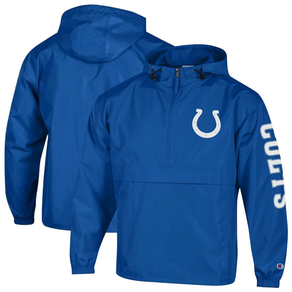 Indianapolis Colts Packable Windbreaker Half-Zip Jacket | NFL US
