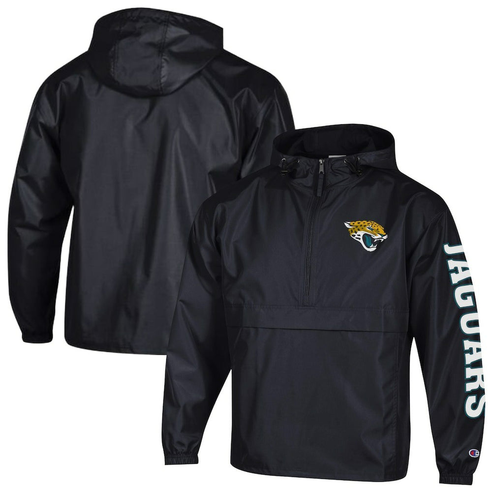 Jacksonville Jaguars Packable Windbreaker Half-Zip Jacket | NFL Hot