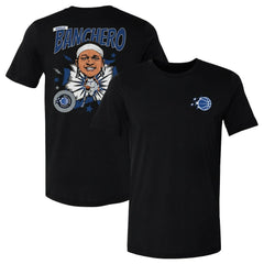 Black Paolo Banchero Orlando Magic 500 Level Caricature T-Shirt | NBA