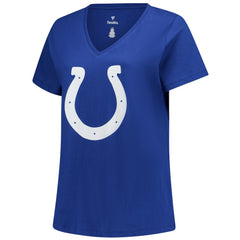 Indianapolis Colts Tyler Warren Women's Plus Size Name & Number V-Neck T-Shirt | NFL New