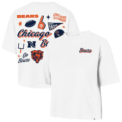 Chicago Bears '47 Women's Collage Script Reed City T-Shirt | NFL Sale