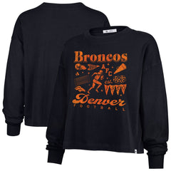 Denver Broncos '47 Women's Team Collage Sydney Long Sleeve T-Shirt | NFL Discount
