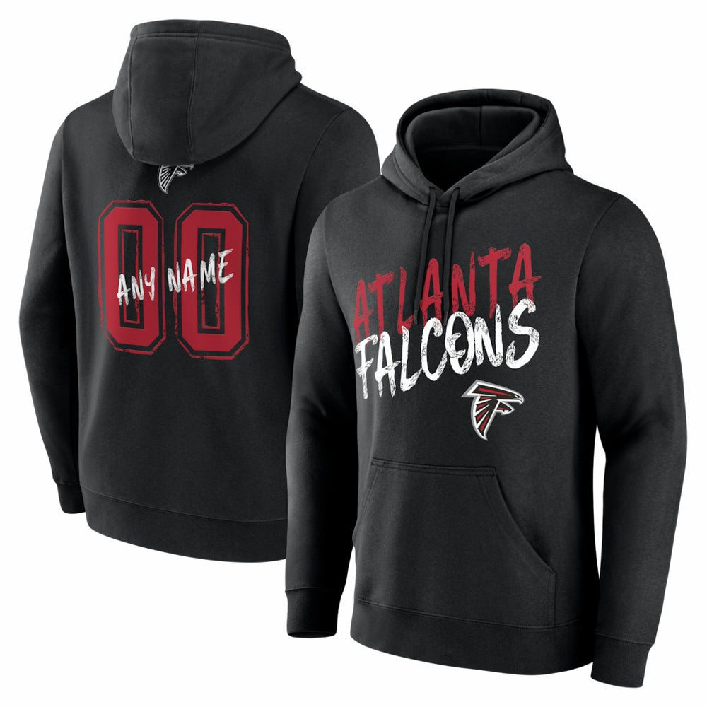Atlanta Falcons Hustle Personalized Name & Number Hoodie | NFL US