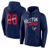 Houston Texans Hustle Personalized Name & Number Hoodie | NFL Hot