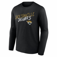 Jacksonville Jaguars Hustle Personalized Name & Number Long Sleeve T-Shirt | NFL New
