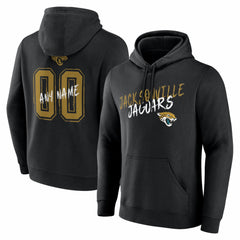 Jacksonville Jaguars Hustle Personalized Name & Number Hoodie | NFL New
