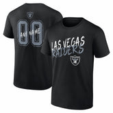 Las Vegas Raiders Hustle Personalized Name & Number T-Shirt | NFL Outlet