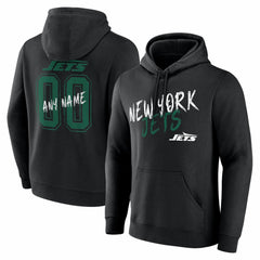 New York Jets Hustle Personalized Name & Number Hoodie | NFL US