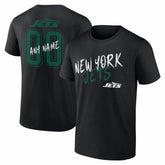 New York Jets Hustle Personalized Name & Number T-Shirt | NFL US