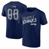 Seattle Seahawks Hustle Personalized Name & Number T-Shirt | NFL Hot
