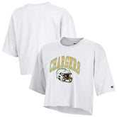 Los Angeles Chargers Women's Boyfriend Cropped T-Shirt | NFL Online