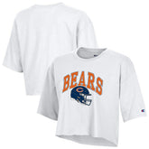 Chicago Bears Women's Boyfriend Cropped T-Shirt | NFL Outlet