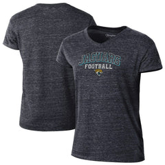 Jacksonville Jaguars Women's Triumph Tri-Blend V-Neck T-Shirt | NFL Hot