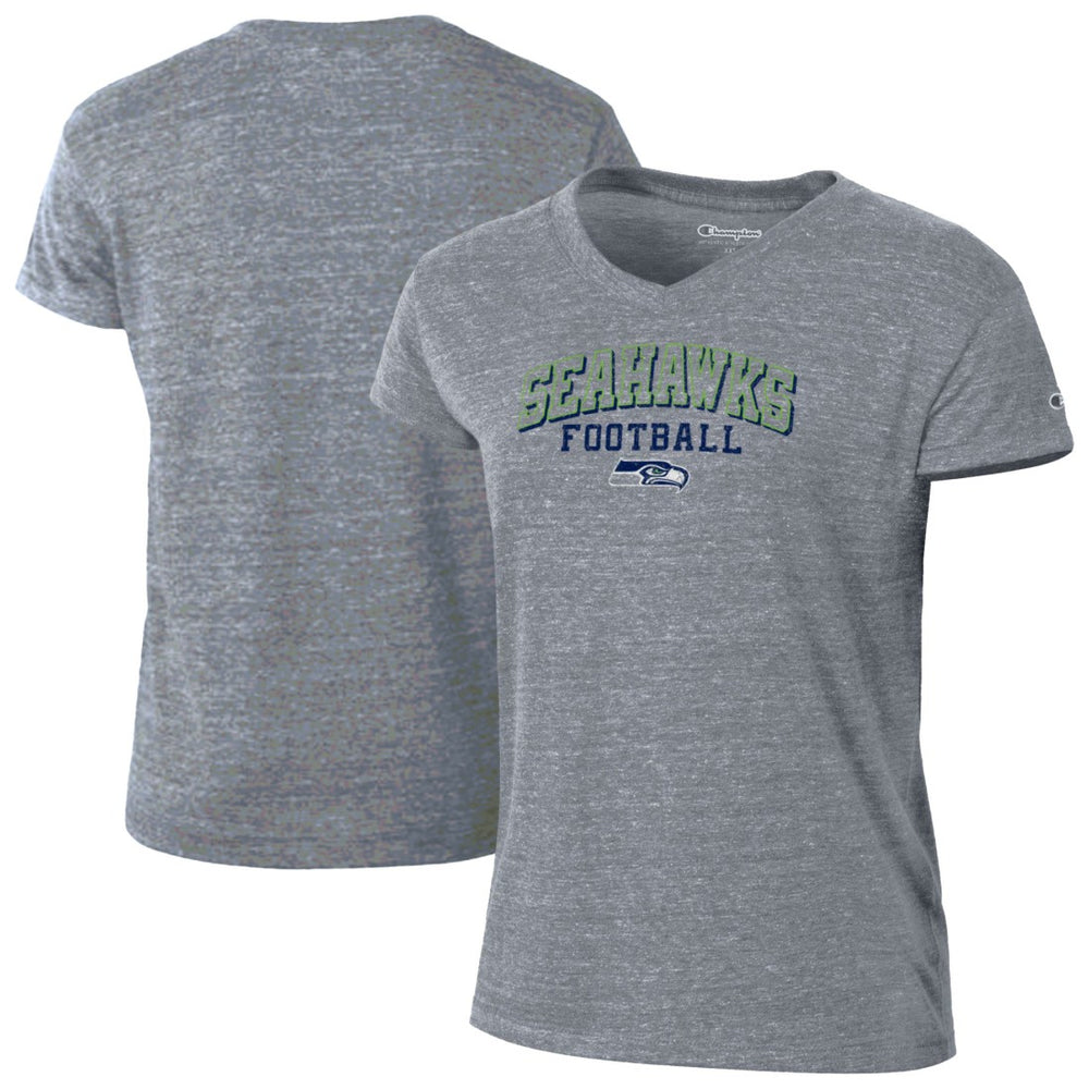 Seattle Seahawks Women's Triumph Tri-Blend V-Neck T-Shirt | NFL On sale