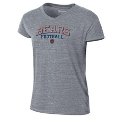Chicago Bears Women's Triumph Tri-Blend V-Neck T-Shirt | NFL US