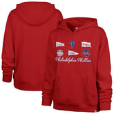 Philadelphia Phillies '47 Women's Bow & Banners Naomi Hoodie - MLB Hoodies
