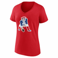 New England Patriots Drake Maye Women's Nickname V-Neck T-Shirt | NFL Outlet