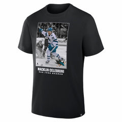 Macklin Celebrini San Jose Sharks NHL Moments Legacy T-Shirt - NHL T-shirts