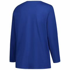 Denver Broncos Women's Plus Size Primary Logo Long Sleeve Scoop Neck T-Shirt | NFL On sale