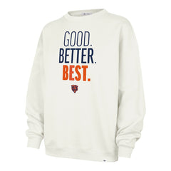 Chicago Bears '47 Women's Good. Better. Best. Imprint Oversized Sweatshirt | NFL Outlet