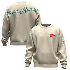 Boston Red Sox Fanatics Unisex Spirit Jersey Fleece Crewneck Pennant Sweatshirt - MLB Jerseys