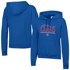Chicago Cubs Champion Women's Vintage Powerblend Hoodie - MLB Hoodies