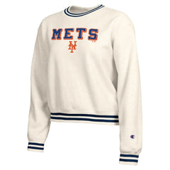 New York Mets Champion Women's Reverse Weave Sweatshirt - MLB Sweatshirts