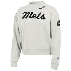 New York Mets Champion Women's Triumph Tri-Blend Sweatshirt - MLB Sweatshirts