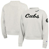 Chicago Cubs Champion Women's Triumph Tri-Blend Sweatshirt - MLB Sweatshirts