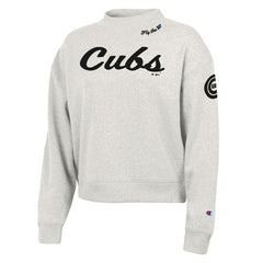 Chicago Cubs Champion Women's Triumph Tri-Blend Sweatshirt - MLB Sweatshirts