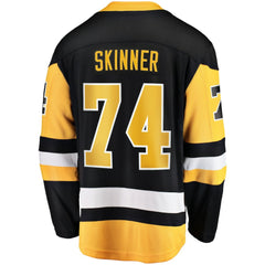 Stuart Skinner Pittsburgh Penguins Fanatics Home Breakaway Jersey - NHL Jerseys