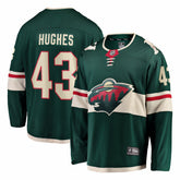 Quinn Hughes Minnesota Wild Fanatics Home Breakaway Jersey - NHL Jerseys
