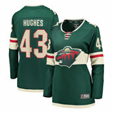 Quinn Hughes Minnesota Wild Fanatics Women's Home Breakaway Jersey - NHL Jerseys