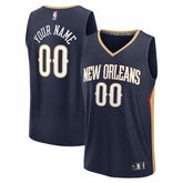 Navy New Orleans Pelicans Fastbreak Custom Jersey | NBA