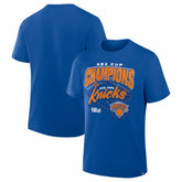 Blue New York Knicks 2025 NBA Cup Champions Legacy T-Shirt | NBA