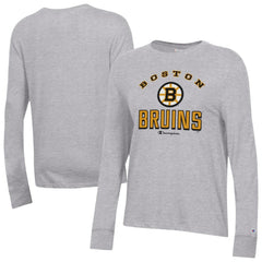 Boston Bruins Champion Women's Core Long Sleeve T-Shirt - NHL T-shirts