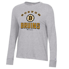 Boston Bruins Champion Women's Core Long Sleeve T-Shirt - NHL T-shirts