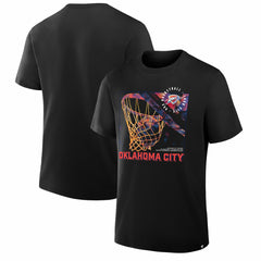 Black Oklahoma City Thunder Chase Chrome T-Shirt | NBA