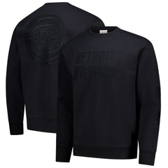 Black Detroit Pistons Phantom Fleece Sweatshirt sale | NBA
