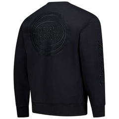 Black Detroit Pistons Phantom Fleece Sweatshirt sale | NBA