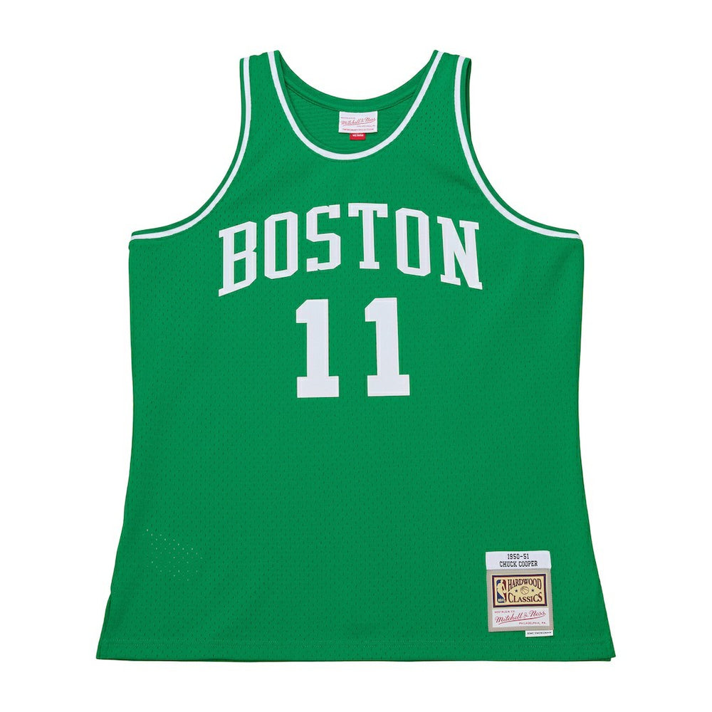 Kelly Green Chuck Cooper Boston Celtics 1950-51 Pioneers Swingman Jersey | NBA