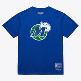 Royal Dallas Mavericks Unisex Hardwood Classics Arch T-Shirt sale | NBA