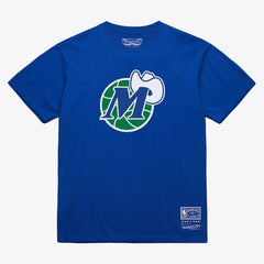 Royal Dallas Mavericks Unisex Hardwood Classics Arch T-Shirt sale | NBA