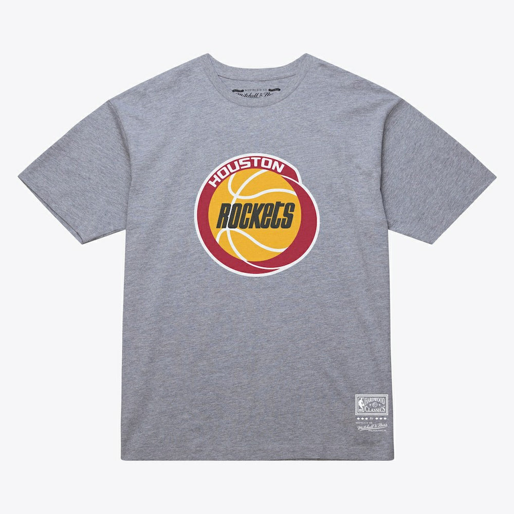 Heather Gray Houston Rockets Unisex Hardwood Classics Arch T-Shirt sale | NBA