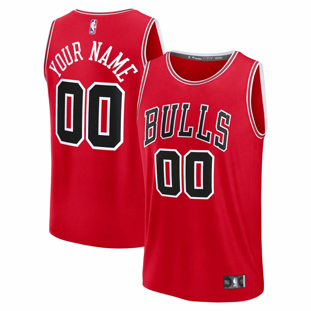 Red Chicago Bulls Youth Fastbreak Custom Jersey sale | NBA
