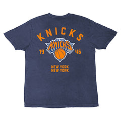 Blue New York Knicks Stadium Essentials Unisex Get Back Vintage T-Shirt | NBA