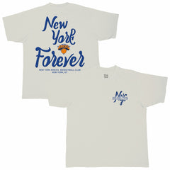 Cream New York Knicks Stadium Essentials Unisex Local Barfly Urban T-Shirt | NBA